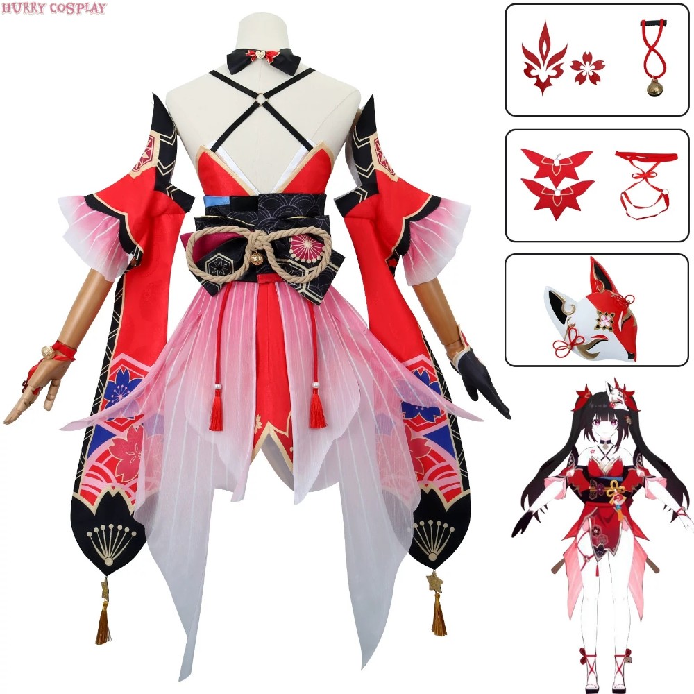 Game Cosplay,Honkai: Star Rail,Honkai Impact Star Railroad - Hanabi Cosplay Costumes